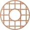 Ekena Millwork O'Neal Wood Fretwork Pierced Ceiling Medallion, Cherry, 32"OD x 11 5/8"ID x 3/8"T CMWP32X32X0375ONCH - alternate 3